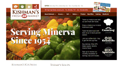 Desktop Screenshot of kishmans.com